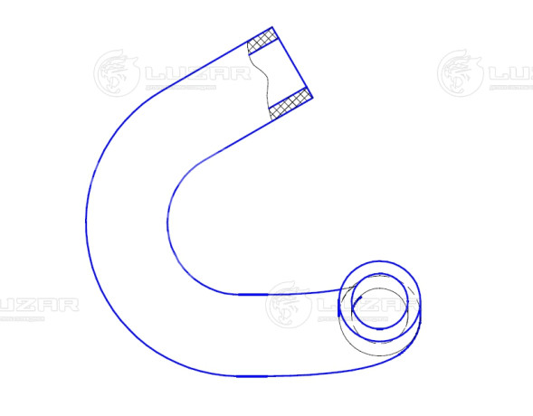 Патрубки отопителя для автомобилей (6шт.) ГАЗель-Next (дв. Cummins ) (EPDM, кмпл., 6шт.)