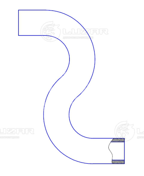 Патрубки отопителя для автомобилей (6шт.) ГАЗель-Next (дв. Cummins ) (EPDM, кмпл., 6шт.)
