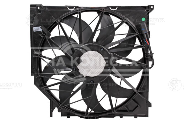 Электровентилятор охлаждения для автомобилей BMW X3 (E83) (04-) (с кожухом)