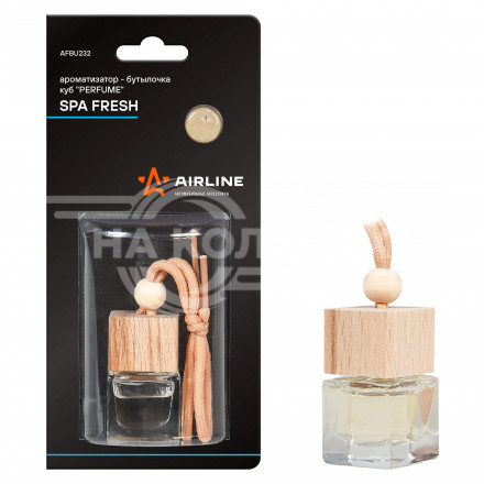 Ароматизатор-бутылочка куб &quot;Perfume&quot; SPA FRESH