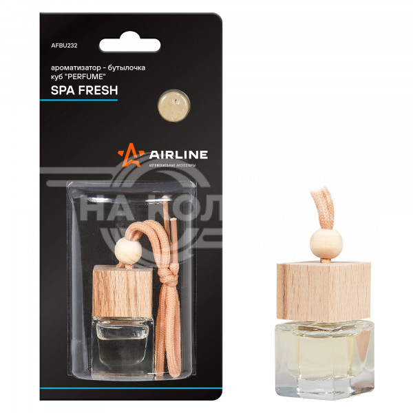 Ароматизатор-бутылочка куб &quot;Perfume&quot; SPA FRESH