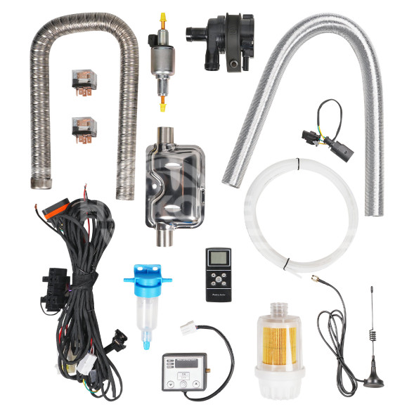 Отопитель жидкостный автономный 12В 5КВт универсальный бензин/дизель