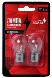 Лампа накаливания в блистере 12V 21W BAU15S