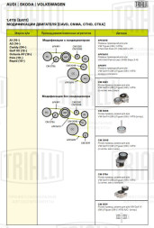 Ролик приводного ремня для автомобилей VW Golf VI (08-)/Tiguan (08-) 1.4TSi (с натяжным механизмом) нижний