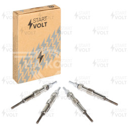 Комплект свечей накаливания (4шт) для автомобилей Renault Duster (10-) 1.5dCi