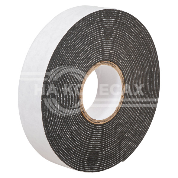 Лента двусторонняя клейкая (скотч), 20мм*5м, EVA вспененная основа, черная