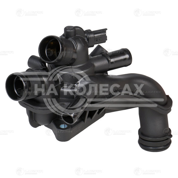 Термостат для автомобилей Peugeot 308 (11-)/Citroen C4 (10-) 1.6i AT («быстросъём», датчик температуры слева)