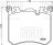 Колодки тормозные для автомобилей BMW X5 (F15) (13-) / X6 (F16) (14-) дисковые передние (тормозной диск D=395мм) в комплекте с датчиком износа
