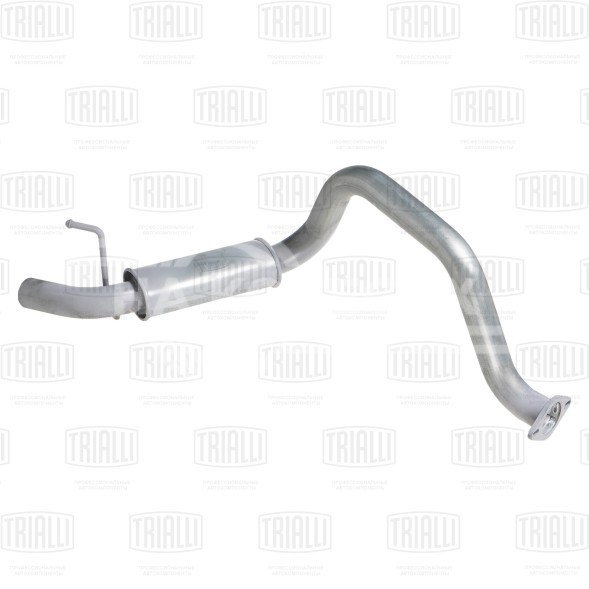 Глушитель для автомобилей SsangYong Korando (95-) 2.3d основной (алюминизированная сталь)