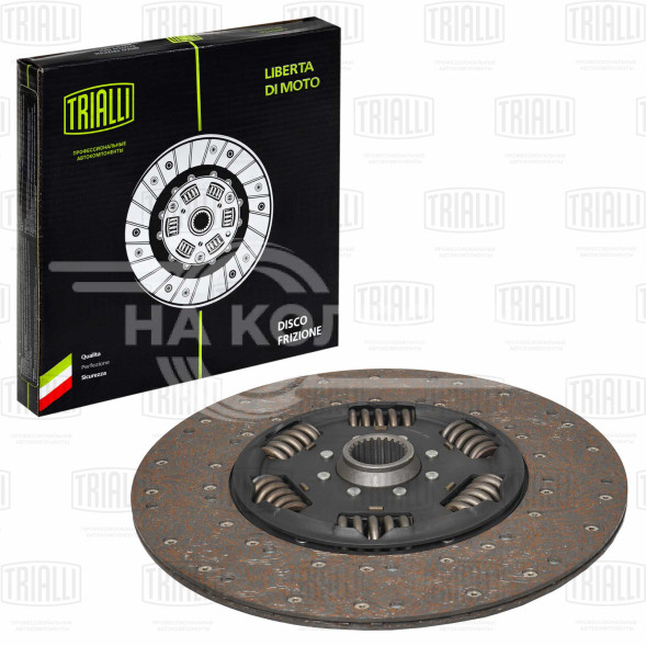 Диск сцепления ведомый для автомобилей Volvo FH/FM (05-)/FMX (10-); Renault C/D/K/T (13-) (430WGTZ)