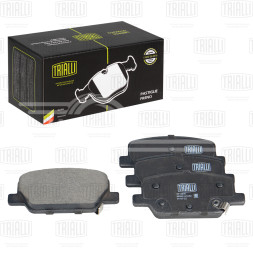 Колодки тормозные дисковые задние для автомобилей Hyundai Santa Fe (18-) с электронным парковочным тормозом