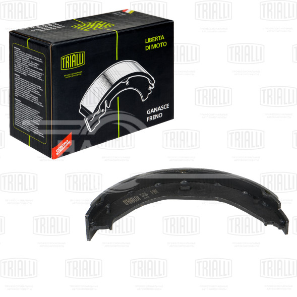 Колодки тормозные барабанные стояночного тормоза для автомобилей Jeep Grand Cherokee II (99-) 195x30