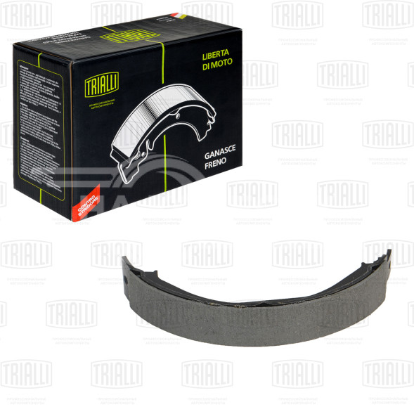 Колодки тормозные барабанные стояночного тормоза для автомобилей Jeep Grand Cherokee II (99-) 195x30