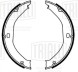 Колодки тормозные барабанные стояночного тормоза для автомобилей Jeep Grand Cherokee II (99-) 195x30