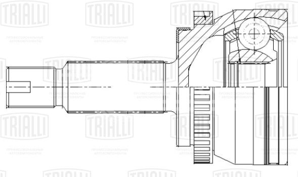 ШРУС наружный для автомобилей Hyundai Creta (15-) 2.0i AT 2WD/4WD