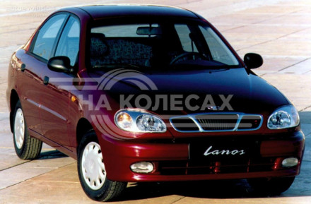 Бампер задний DAEWOO/CHEVROLET LANOS 97-