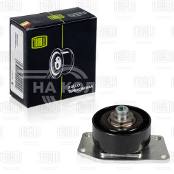 Ролик приводного ремня для автомобилей Peugeot 206 (98-) 1.1i/1.4i/1.6i (с натяжным механизмом) ручная регулировка