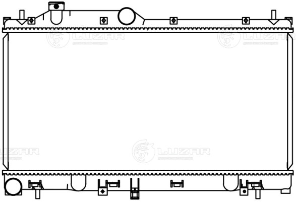 Радиатор охлаждения для автомобилей Forester IV (12-) 2.0i/2.5i M/A
