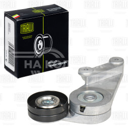 Ролик приводного ремня для автомобилей Volvo 850 (91-)/960 (90-)/S70 (97-) 2.0i/2.3i/2.4i/3.0i (с натяжным механизмом)