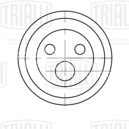 Ролик ГРМ для автомобилей Renault Megane (95-) 1.4i/1.6i (натяж.) (CM 5231)