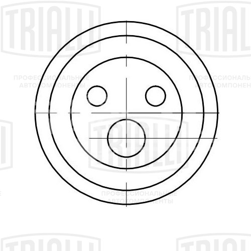 Ролик ГРМ для автомобилей Renault Megane (95-) 1.4i/1.6i (натяж.) (CM 5231)