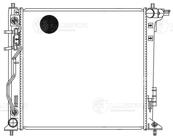 Радиатор охлаждения для автомобилей Tucson (15-)/Sportage IV (16-) 2.0D