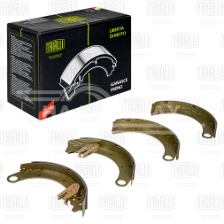 Колодки тормозные для автомобилей УАЗ 3163 Patriot (с 2016) (РК Dymos) барабанные (4 шт.)