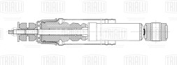 Амортизатор задний для автомобиля Renault Arkana (19-) 4x2