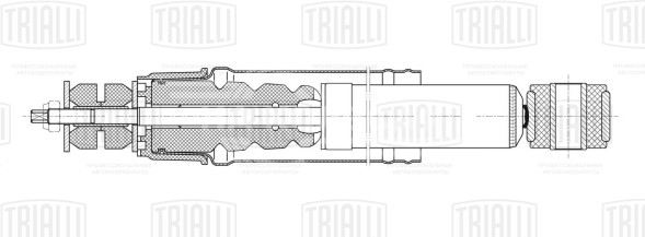 Амортизатор задний для автомобиля Renault Arkana (19-) 4x2
