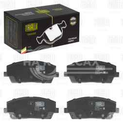 Колодки тормозные дисковые передние для автомобилей Hyundai Santa Fe (18-) / Kia Sorento (15-) с колёсными дисками R18