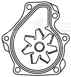 Насос водяной для автомобилей Toyota Camry (06-)/Geely Atlas (18-) 2.0i/2.4i [AZ]