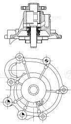 Насос водяной для автомобилей Mercedes-Benz C (W203) (00-)/E (W212) (09-) 1.6i/1.8i [M271]