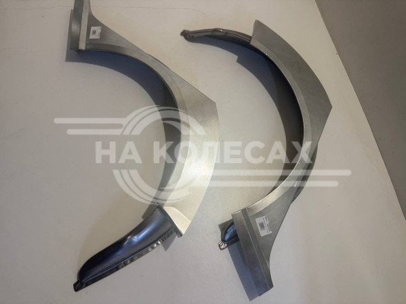 Ремонтные задние арки (наружняя + внутренняя) Skoda Fabia 1