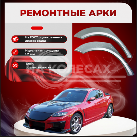 Ремонтные арки Mazda RX-8