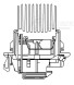 Резистор электровентилятора отопителя для автомобиля Лада Vesta (15-)/Renault Logan II (12-)