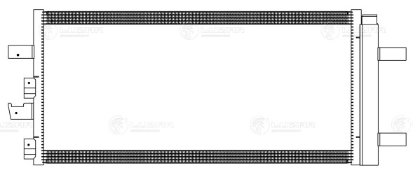 Радиатор кондиционера для автомобилей BMW X1 (F48) (15-) M/A