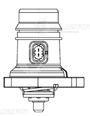 Термостат для автомобилей Opel Corsa D (06-) 1.2i/1.4i (103°С) (с пластиковым корпусом)