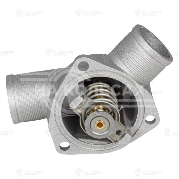 Термостат для автомобилей 21082 (инж. с 2003) (с алюминиевым корпусом, обрезиненный клапан)