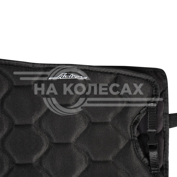 Накидки &quot;Алькантара&quot;, передние (2 шт.), черные