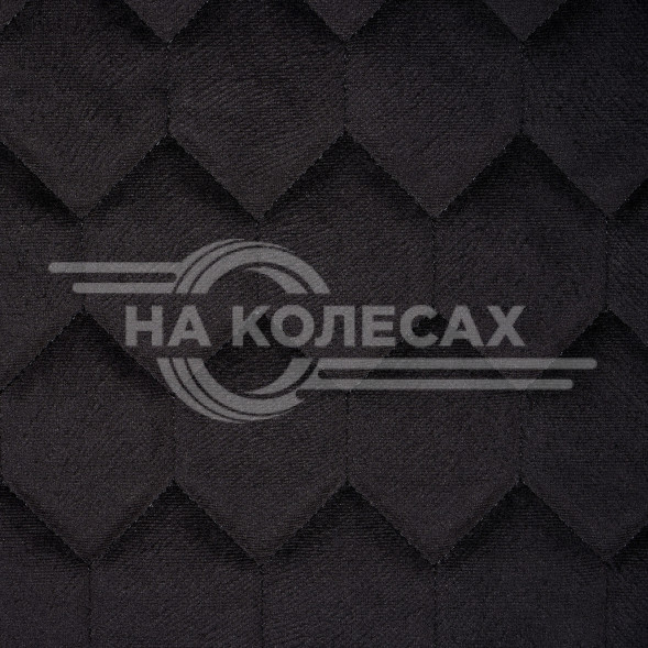 Накидки &quot;Алькантара&quot;, передние (2 шт.), черные