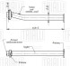Труба приёмная для автомобилей Лада 2112 вместо катализатора (алюминизированная сталь)