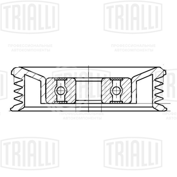 Ролик приводного ремня для автомобилей Toyota Carina E (92-)/Avensis (97-) 1.5i/1.6i/1.8i [A]/[E] (натяжной ролик кондиционера) (CM 5078)