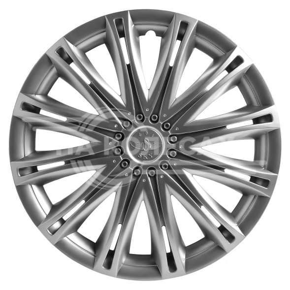 Колпаки колесные 15&quot; &quot;Скай&quot;, серебристый, компл. 2 шт.