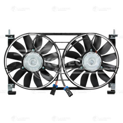 Электровентилятор охлаждения для автомобилей 4x4 FL (19-) (2 вент.) (с кожухом)