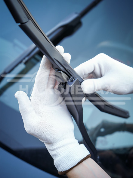 Щетка стеклоочистителя 450 мм (18&quot;) гибридная, 3 адаптера