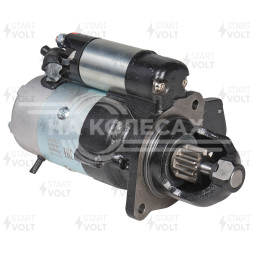 Стартер для автомобилей ГАЗ/ПАЗ/FOTON дв. Cummins ISF3.8 с доп.реле 12В 4кВт