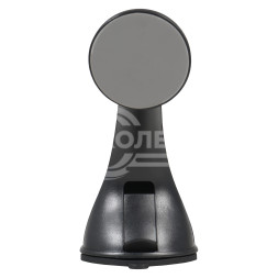 Держатель для телефона автомобильный на торпедо/лоб. стекло магнитный прорезиненный
