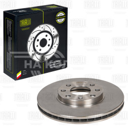 Диск тормозной передний для автомобилей Opel Astra G (98-) d=256 4 отв. окрашенный