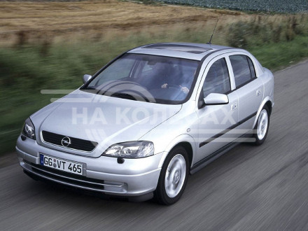Передние арки Opel Astra 2 (G)