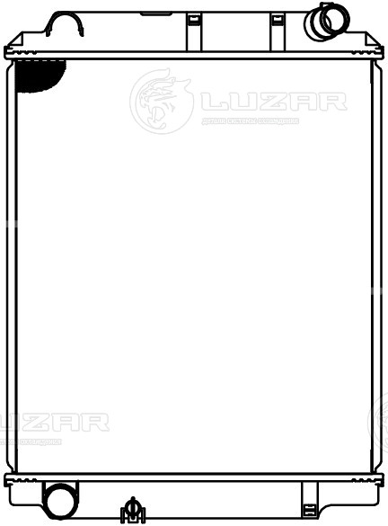 Радиатор охлаждения для автомобилей Hino 300 (Dutro) (08-)